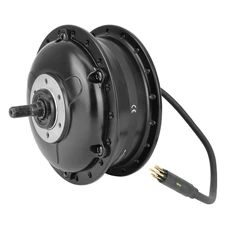 MOTEUR ROUE AVANT VAE BAFANG FM G311.250.D 36V/250W NOIR ENTRAXE 100 mm FREIN A DISQUE AVEC CABLE LG 250mm - NON HOMOLOGUE 25/32mph