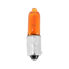 AMPOULE/LAMPE HALOGENE MINIATURE H21W 12V 21W CULOT BAY9s TEMOIN ERGOTS DECALES ORANGE (CLIGNOTANT) (BOITE DE 10)  -SELECTION P2R-
