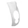 FRONT COVER FOR SCOOT PEUGEOT 50 LUDIX GLOSS WHITE (FOR TRIANGLE SHAPED SPEEDOMETER)- SELECTION P2R