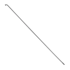 STAINLESS SPOKE - SILVER - 2.3mm L 252mm J BEND (sold per UNIT - WITHOUT NUT) - Ask nut ref 185897