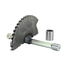 AXE/PIGNON DE KICK SCOOT ADAPTABLE SCOOT SYM 50 ORBIT 2 ET 3, MIO 4T / PEUGEOT 50 VIVACITY 3 4T, TWEET 4T, LUDIX 4T, SPEEDFIGHT 3 ET 4 4T (MOTEUR XS1P37QMA) (OEM: 28250-A1A-010 / 801600)  -P2R-