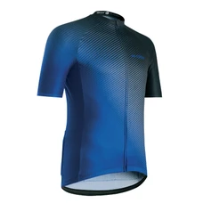 MAILLOT GIST HOMME FLOW MANCHES COURTES ZIP TOTAL BLEU S -5349