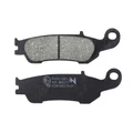 PLAQUETTE DE FREIN NEWFREN POUR YAMAHA 125 YZ 2008>2024, 250 YZ 2008>2023, 450 YZ F 2016>2024 AV / FANTIC 125 XE 2021>, 250 XEF 2021> AV (L 94.5mm - H 32mm - P 7.5mm)  (FD0411SD)  (DIRT ORGANIC)