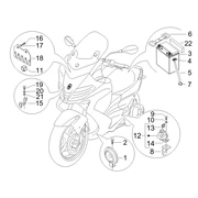 Relais - Batterie - Avertisseur sonore 
