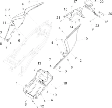 Carrosserie posterieure