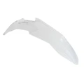 FRONT MUDGUARD - "PIAGGIO GENUINE PART" 50 GILERA SMT, RCR 2018> WHITE  -2B004321000W0B-