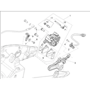 Pince frein arrière