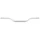 HANDLEBAR FOR 50cc MOTORBIKE OVERSIZE ALUMINIUM SILVER MAT W800mm H80mm (varying Ø 22,2x28,6x22,2)