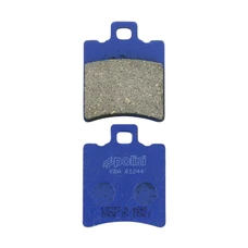 BRAKE PADS -POLINI FOR MBK 50 BOOSTER Front, NITRO Front / APRILIA 50 SR Front / GILERA 50 RUNNER Front / YAMAHA 50 BWS Front, 100 NEOS Front  (L 39.8mm - H 49.7mm - thk6.5mm)  (174.0010)  (FOR RACE)