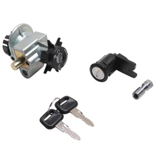 CONTACTEUR A CLE SCOOT ADAPTABLE PEUGEOT 50 SPEEDFIGHT 1, TREKKER (AVEC SERRURE DE SELLE)  -QUALITE PREMIUM-