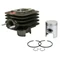 CYLINDER/PISTON ASSEMBLY "PIAGGIO GENUINE PART" 50 ZIP, VESPA LX (VITESSE 25 KM/H MAXI) -830475