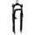 FORK- FOR TREKKING BIKE 28 " ZOOM (COIL) BLACK - ADJUSTABLE/LOCKOUT- TRAVEL. 50MM- THREADLESS STEERER Ø 1''1/8-28,6 OUTER COMPATIBLE V-BRAKE/DISC