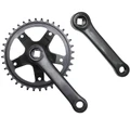 CHAINSET FOR URBAN BIKE- P2R STEEL- 127mm WITH 36T.CHAINRING (BOTTOM BRACKET 131MM)