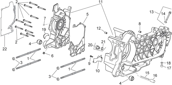 Carter moteur