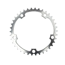 PLATEAU ROUTE 5BRA D.130 TA ALIZE 38DTS INTERIEUR ARGENT ALU 7075 TYPE SHIMANO 8/9/10V.