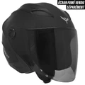 CASQUE JET ADX AJ150 NOIR MAT XXL (SIMPLE ECRAN) (ECE 22.06)