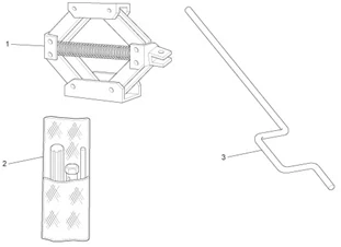 Selle/sieges - trousse à outils