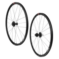ROUES GRAVEL / ROUTE DISQUE 700 FULCRUM RACING 3 DB NOIR CASSETTE CAMPAGNOLO 12/11/10V CENTERLOCK AXE TRAVERSANT 12-15/100 ET 12/142mm TUBELESS READY (PAIRE)