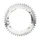 CHAINRING FOR TRACK BIKE- 5 Arms- 46T.Ø 144 ALUMINIUM SILVER 7075 FOR CHAIN 3.17mm (1"1/8) STRONGLIGHT