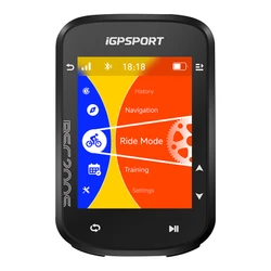 GPS / COMPTEUR iGPSPORT BSC200S AVEC VITESSE, ALTIMETRE, TEMPERATURE COMPATIBLE STRAVA - Options : CAPTEUR CADENCE, VITESSE ET CARDIO