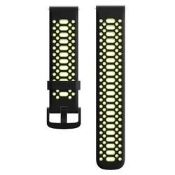 BRACELET POUR MONTRE GPS / COMPTEUR iGPSPORT VeRun GRIS / VERT FLUO REFERENCE 225227, 225228