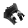 CARENAGE/CAPOT MOTEUR CENTRALE SCOOT ADAPTABLE MBK 50 NITRO 1997>2012/YAMAHA 50 AEROX 1997>2012 NOIR MAT -P2R