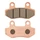 PLAQUETTE DE FREIN MOTO ELECTRIQUE ADAPTABLE SUR RON ULTRA BEE (METAL FRITTE) -P2R