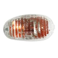 TURN SIGNAL FOR SCOOT PIAGGIO 50 TYPHOON 2004> FRONT/LEFT TRANSPARENT (CEE APPROVED)  -SELECTION P2R-
