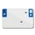 LICENSE PLATE FOR MOTORBIKE TIFLEX ALU PRE DRILLED 210x130 DEP. 49 BLANK (SOLD PER 10)