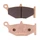 BRAKE PADS SET (2 pads) CL BRAKES FOR SUZUKI 600 GSR 2006> Rear  600-750 GSX-R 2006>2010 Rear  1000 GSX-R 2007>2008 Rear  1300 HAYABUSA 2008> Rear  - (1163 RX3 TOURING SINTERED)