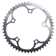PLATEAU ROUTE 5BRA D.130 MICHE 50DTS EXTERIEUR TYPE SHIMANO ARGENT 9/10V. (OFFRE SPECIALE)