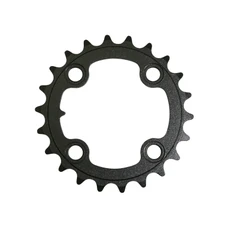 CHAINRING FOR MTB-4 ARMS FOR TRIPLE - 22TEETH Ø.64 ALUMINIUM BLACK- INNER- SUNRACE  and others