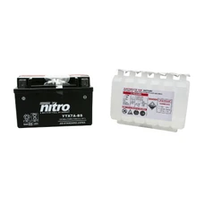 BATTERY 12V 6 Ah NTX7A-BS NITRO MF MAINTENANCE FREE-SUPPLIED WITH ACID PACK (Lg150xWd87xH93) (EQUALS YTX7A-BS)