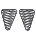 GRILLE DE COQUE AR SCOOT REPLAY DESIGN POUR MBK 50 BOOSTER 2004>/YAMAHA 50 BWS 2004> NOIR (PAIRE)