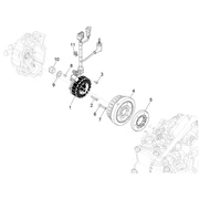 Volant magnetique