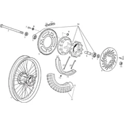 Roue arrière