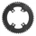 CHANRING FOR ROAD BIKE- 51T. Ø 110 - 4 ARMS -OUTER- TYPE DURA-ACE 9100 BLACK CT2 STRONGLIGHT 11 Speed