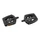 PEDALE CITY MARWI NOIR SP-890 SANDBLOCK RESINE FILETAGE 1/2" (PAIRE SUR CARTE) - QUALITE PREMIUM