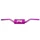 GUIDON 50 A BOITE KRM PRO RIDE OVERSIZE DIAM 28,6mm ALU FULL ROSE AVEC MOUSSE ROSE LOGO HOLOGRAPHIQUE