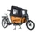 VELO ELECTRIQUE/VAE CARGO 20/26 LEADER FOX E-BIKE 2024 MIXTE ARGENT MAT 9V MOTEUR CENTRAL BAFANG M300 36V 80Nm BATTERIE 14Ah