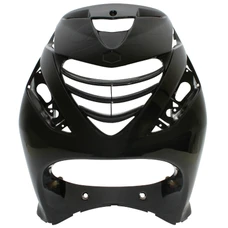 CARENAGE/TABLIER AV SCOOT ADAPTABLE PIAGGIO 50 ZIP SP NOIR BRILLANT -P2R