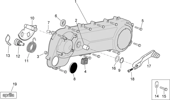 Couvercle transmission
