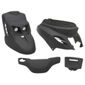 FAIRINGS/BODY PARTS REPLAY DESIGN EDITION FOR SCOOT MBK 50 BOOSTER 2004>/YAMAHA 50 BWS 2004> BLACK MAT (4 PARTS + HEADLIGHT KIT))