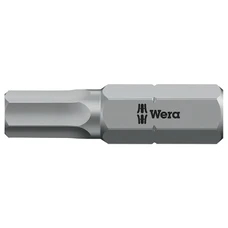 EMBOUT WERA 840/1 HEX PLUS Z 1/4 6 PANS/ALLEN 5 mm L 25 mm -MARQUE ALLEMANDE POUR LES ATELIERS