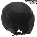 CASQUE JET ADX AJ020 NOIR MAT M (SIMPLE ECRAN) (ECE 22.06)