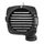 COOLING FAN COVER FOR SCOOT MBK 50 OVETTO 4STROKE 2008>2012/YAMAHA 50 NEOS 4STROKE 2008>2012 BLACK  -P2R-