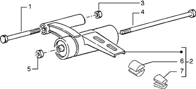 Bras oscillant