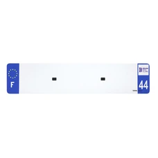 BANDE PLAQUE AUTO 520x110 POUR PVC VIERGE DEP. 44/EURO (VENDU A L'UNITE)