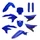 CARROSSERIE/CARENAGE MOTO MX YAMAHA 450 YZ F 2026 BLEU YAM (COULEUR OEM) (KIT PLASTIQUES 10 PIECES) -POLISPORT