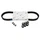 KIT TRANSMISSION (COURROIE, GALETS, GUIDES) ORIGINE PIAGGIO 50 FLY 4T 1998>2015 -1R000435